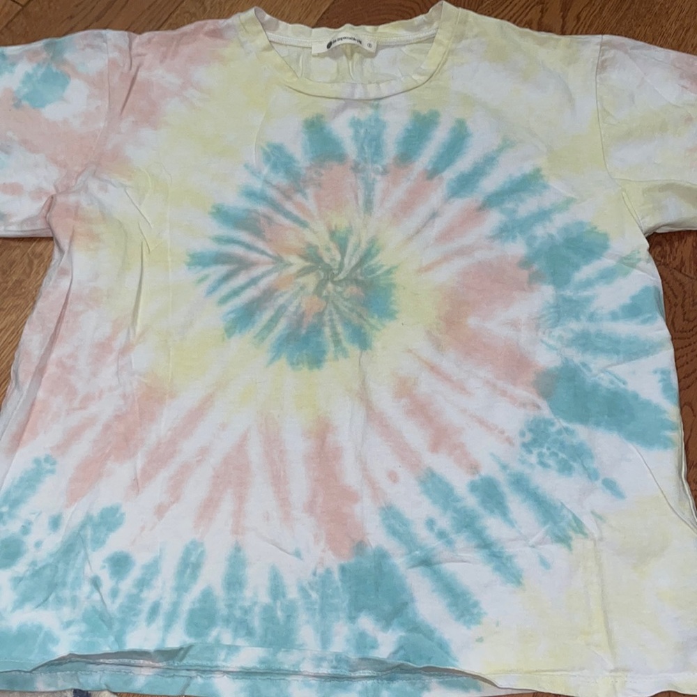 Impeccable Pig• tie-dye short sleeve shirt